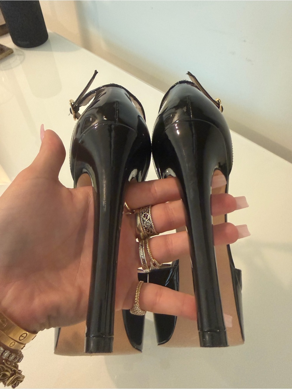 Stuart Weitzman Disco Platform Sandal - Picture 7 of 13